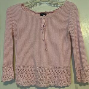 Pink Lightweight Sweater